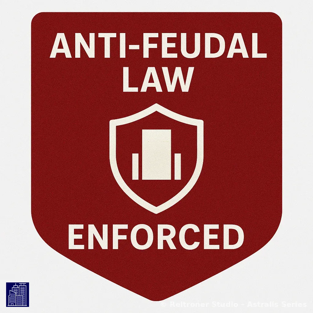 Anti-Feudal Law Enforced